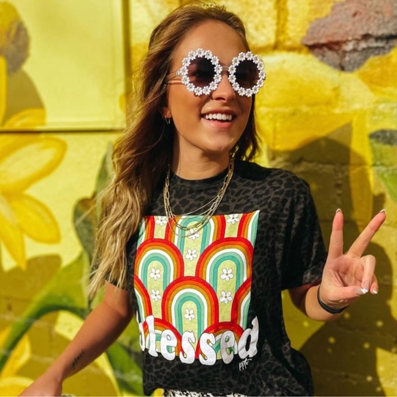 PPTX Blessed short sleeve T-shirt - Picture 1 of 8